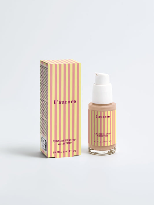 Sunscreen SPF30, with tint