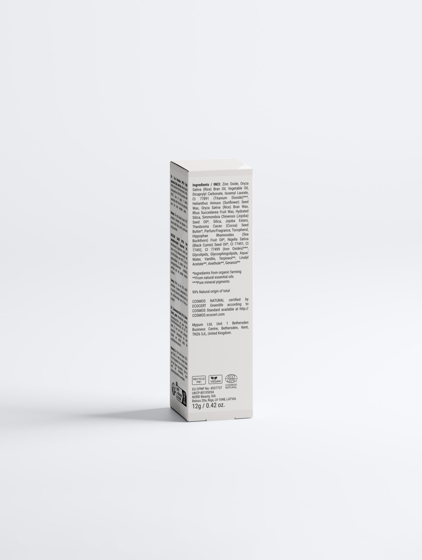 Sun Protection SPF50 Stick, with tint